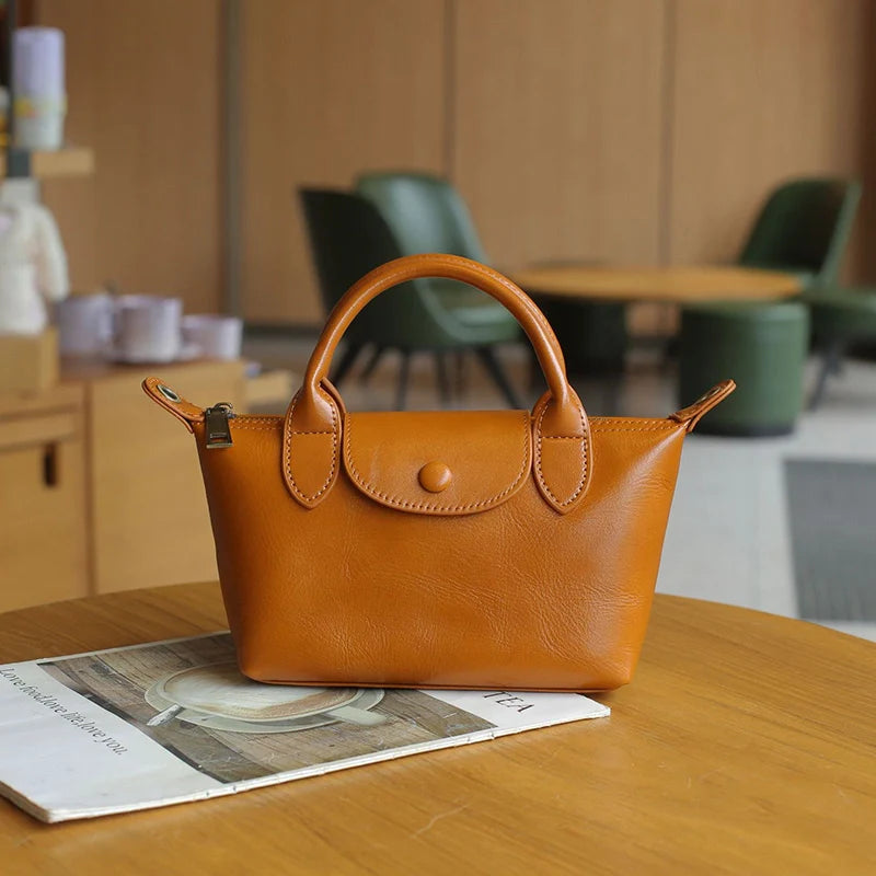Sac bandoulière pour téléphone en cuir végétalien vintage Mugrs™