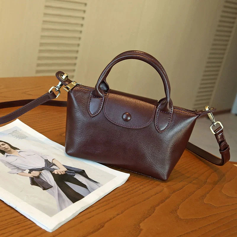 Sac bandoulière pour téléphone en cuir végétalien vintage Mugrs™