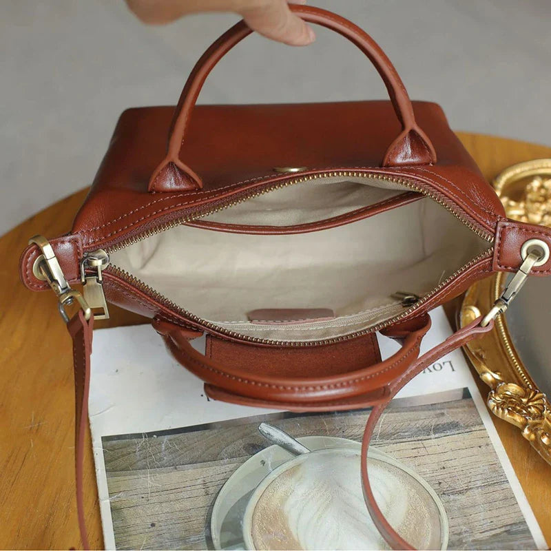 Sac bandoulière pour téléphone en cuir végétalien vintage Mugrs™