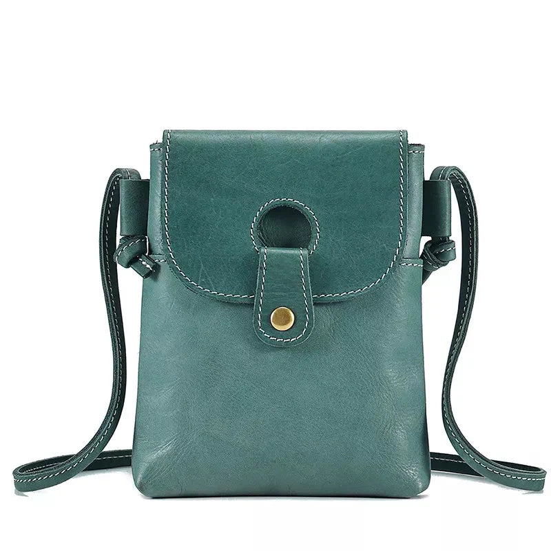Mini sac à bandoulière en cuir Mugrs™ pour téléphone