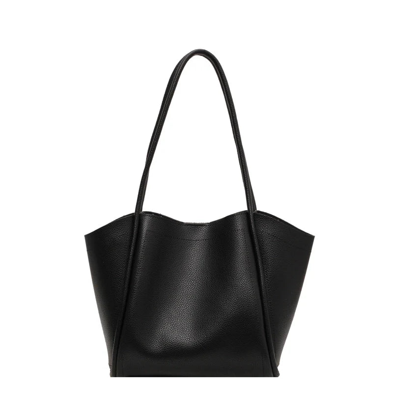 Mugrs™ Large Space PU Leather Tote Bag