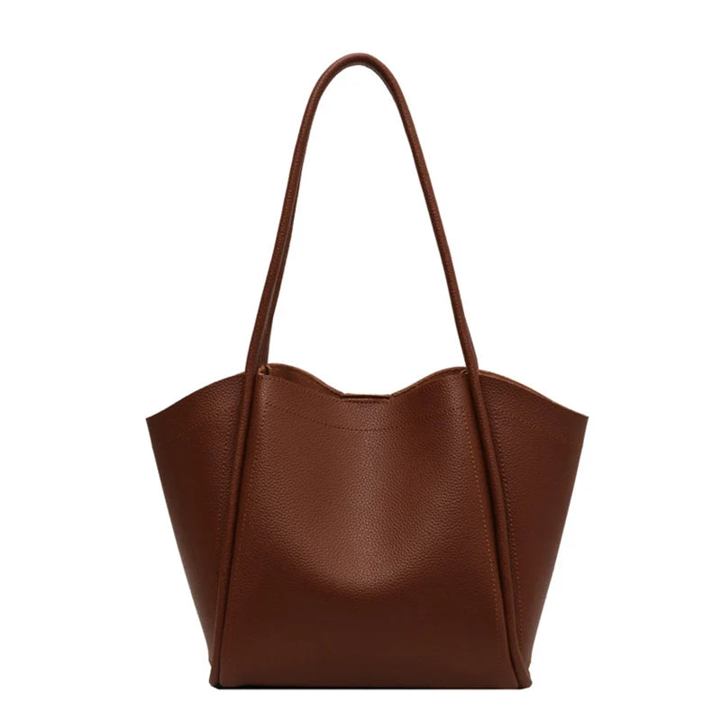 Mugrs™ Large Space PU Leather Tote Bag