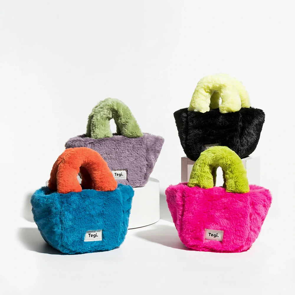 Mugrs™ Y2K Style & Faux Rabbit Handbag Shoulder Bag
