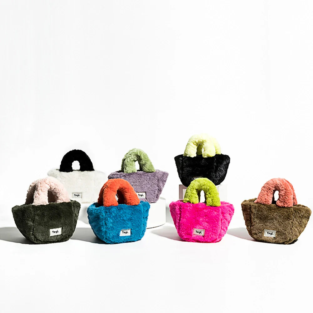 Sac à main style Y2K et faux lapin Mugrs™ Sac à bandoulière