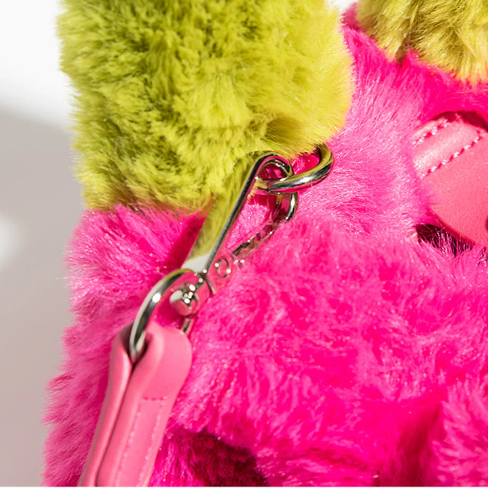 Mugrs™ Y2K Style & Faux Rabbit Handbag Shoulder Bag