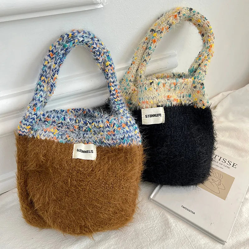 Mugrs™ Multicolor Plush Comfort Handbag