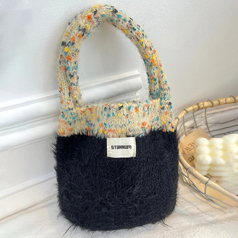 Mugrs™ Multicolor Plush Comfort Handbag