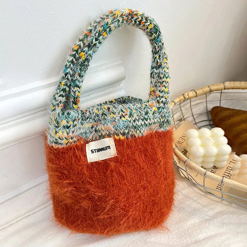 Mugrs™ Multicolor Plush Comfort Handbag