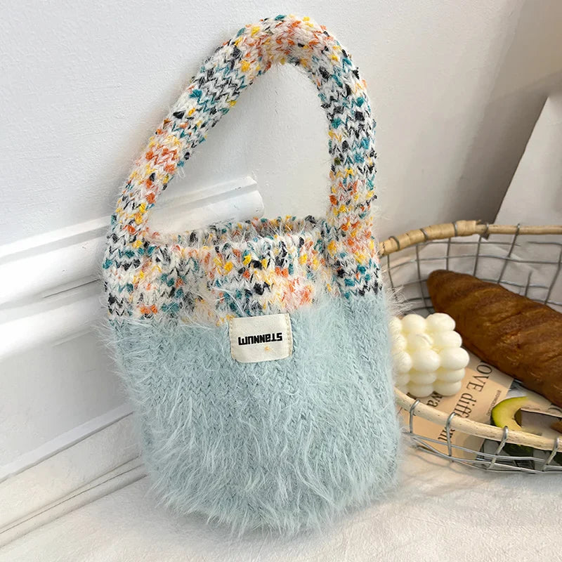 Mugrs™ Multicolor Plush Comfort Handbag