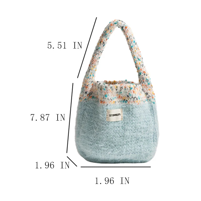 Mugrs™ Multicolor Plush Comfort Handbag