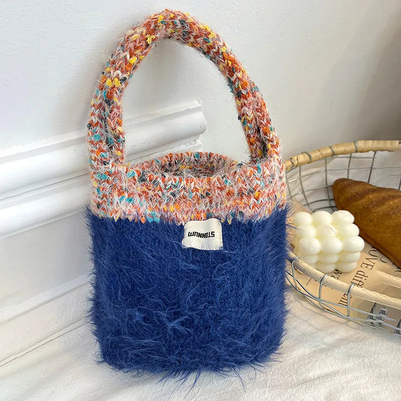 Mugrs™ Multicolor Plush Comfort Handbag