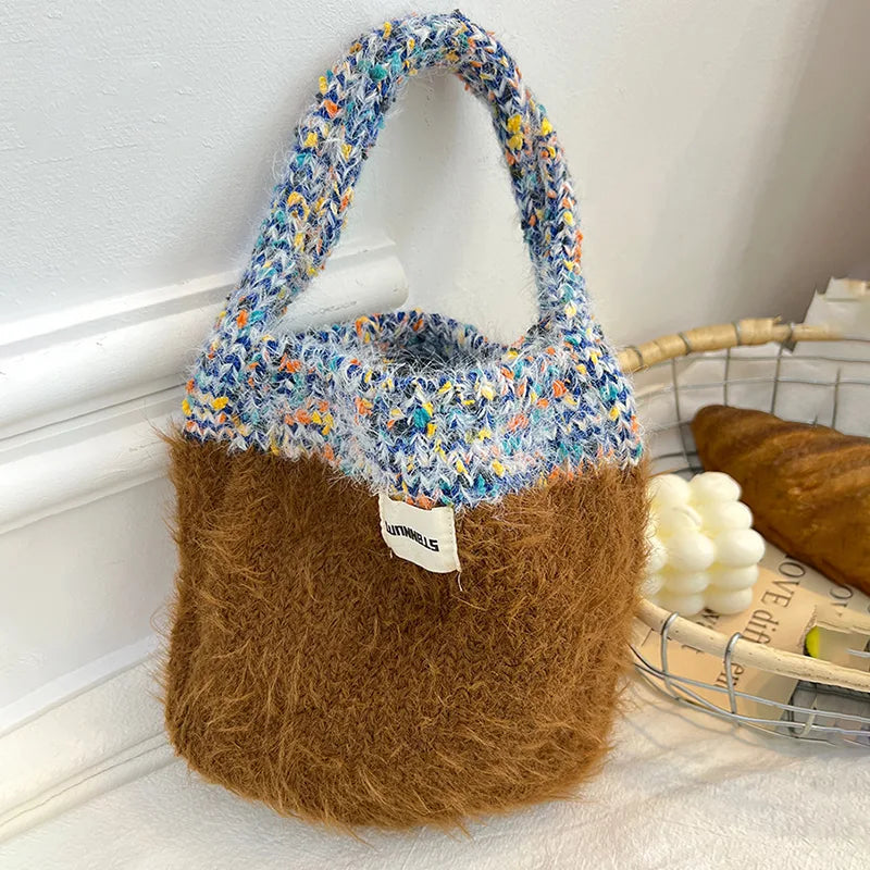 Mugrs™ Multicolor Plush Comfort Handbag
