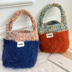 Mugrs™ Multicolor Plush Comfort Handbag