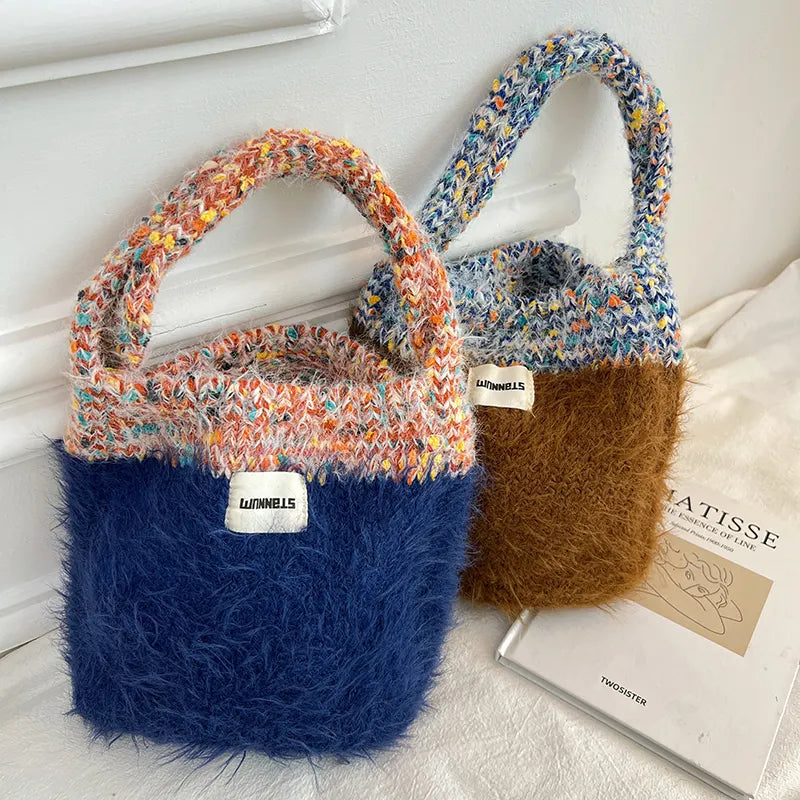 Mugrs™ Multicolor Plush Comfort Handbag