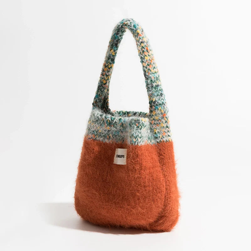 Mugrs™ Multicolor Plush Comfort Handbag