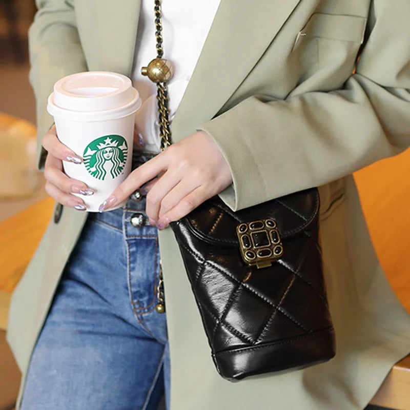 Mugrs™ Mobile Phone Bag Crossbody Leather Bag