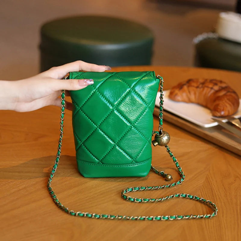 Mugrs™ Handytasche Umhängetasche aus Leder