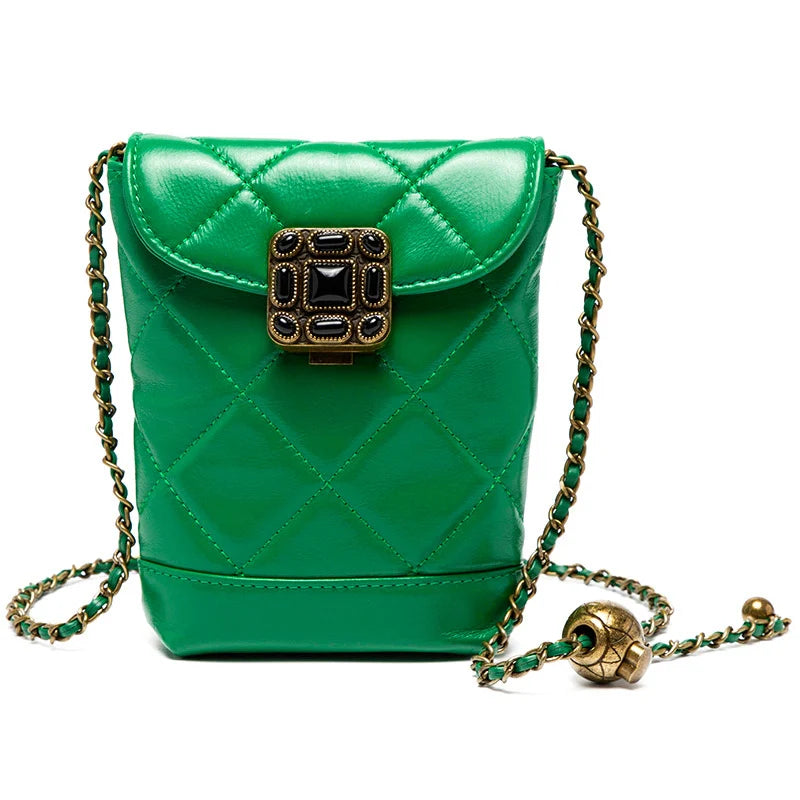 Sac à bandoulière en cuir pour téléphone portable Mugrs™