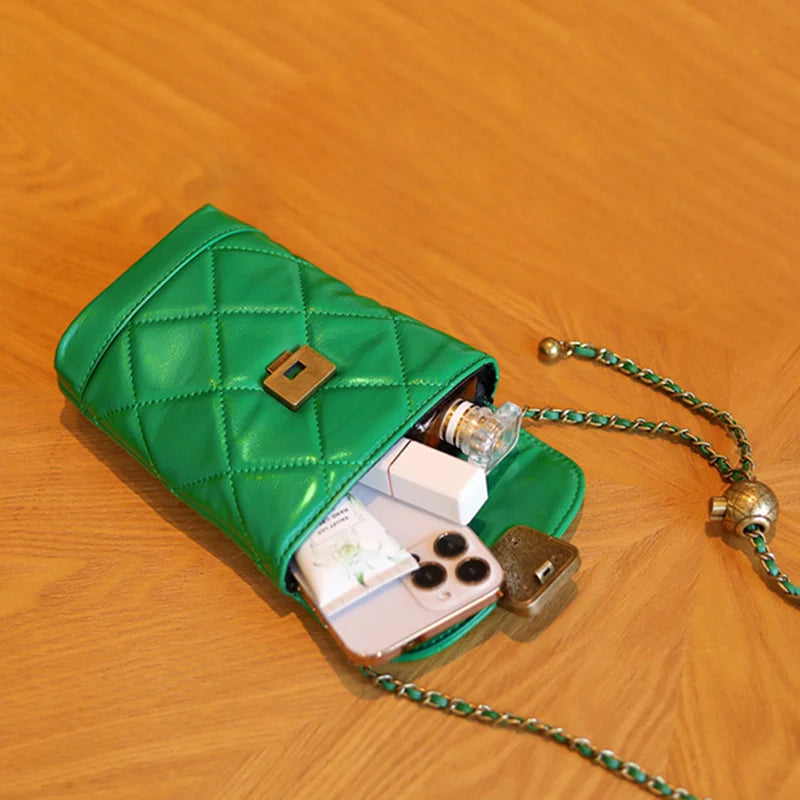 Mugrs™ Handytasche Umhängetasche aus Leder
