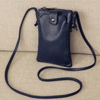 Mugrs™ Vegan Leather Phone Bag, Zipper Sling Bag
