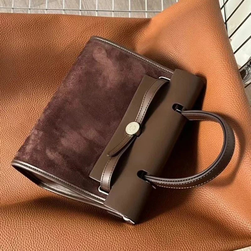 Mugrs™ Vintage Kelly Bag aus veganem Leder