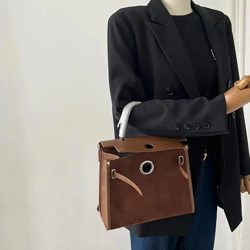 Sac à bandoulière Kelly en cuir végétalien vintage Mugrs™