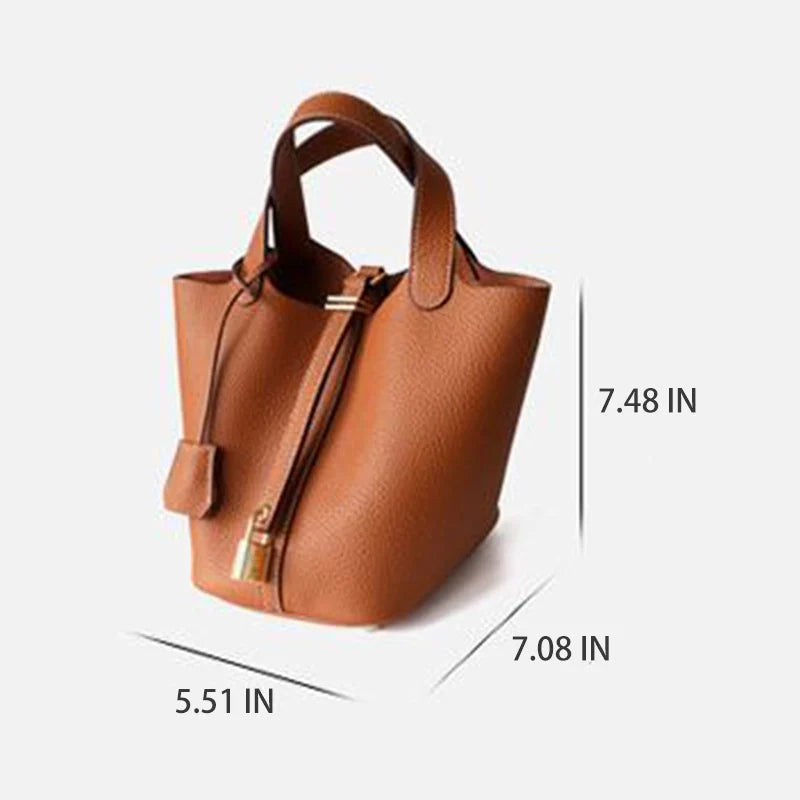 Sac panier à légumes Mugrs™ Sac seau Sac de transport en cuir