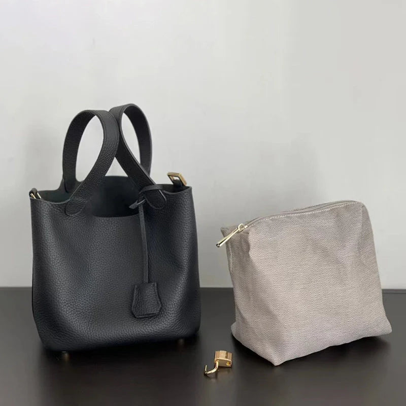 Sac panier à légumes Mugrs™ Sac seau Sac de transport en cuir