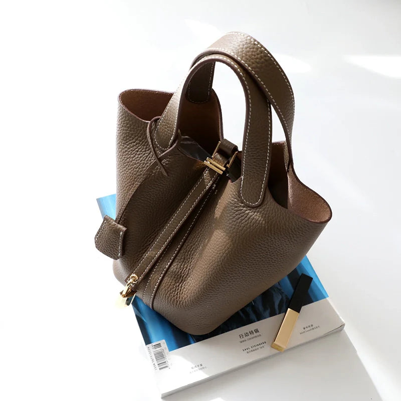 Sac panier à légumes Mugrs™ Sac seau Sac de transport en cuir