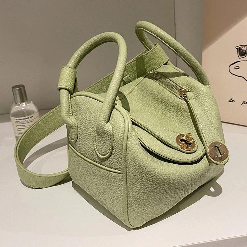 Mugrs™ Umhängetasche aus veganem Leder für Damen