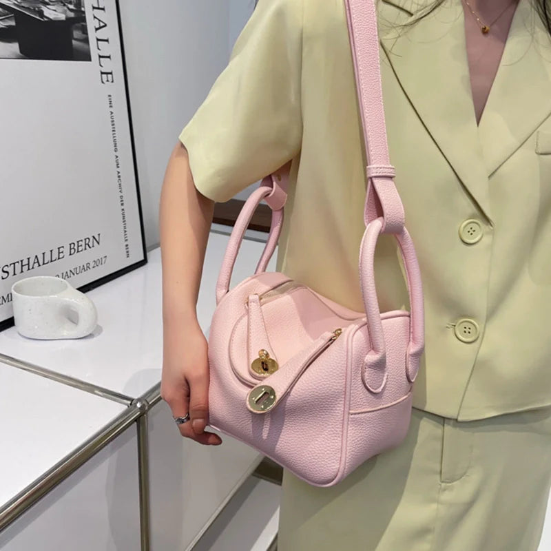 Mugrs™ Umhängetasche aus veganem Leder für Damen
