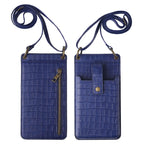 Mugrs™ Crossbody-Telefontasche, Telefonhülle aus veganem Leder