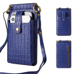 Mugrs™ Crossbody-Telefontasche, Telefonhülle aus veganem Leder