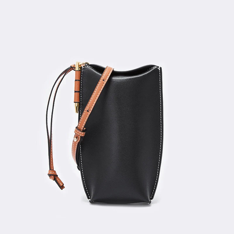 Sac à bandoulière en cuir Mugrs™ pour téléphone portable