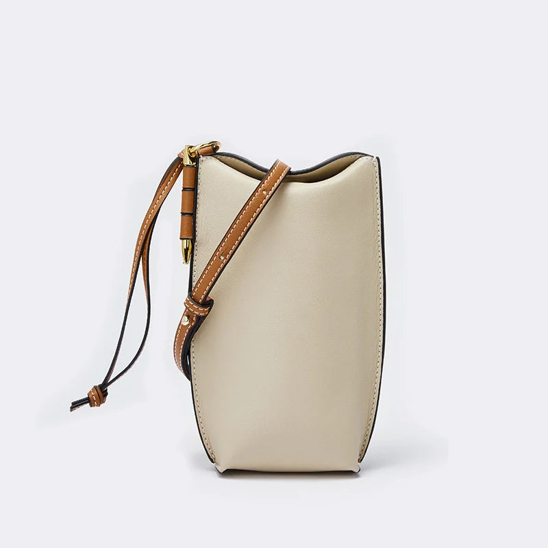Sac à bandoulière en cuir Mugrs™ pour téléphone portable