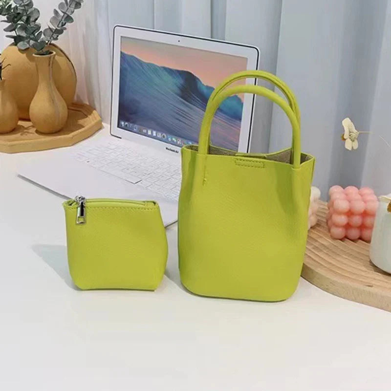 Mugrs™ Bucket Bag Umhängetasche aus rein pflanzlich veganem Leder