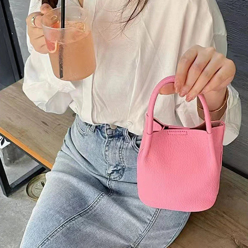 Mugrs™ Bucket Bag  Pure Vegetable Vegan Leather Crossbody Bag