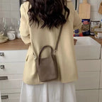 Mugrs™ Bucket Bag Umhängetasche aus rein pflanzlich veganem Leder