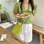 Mugrs™ Bucket Bag Umhängetasche aus rein pflanzlich veganem Leder