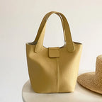 Vielseitige Beuteltasche Mugrs™ Basket aus Leder