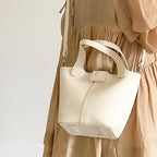 Vielseitige Beuteltasche Mugrs™ Basket aus Leder