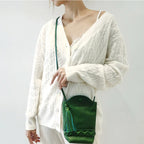 Sac à bandoulière pour téléphone portable à pompon Mugrs™