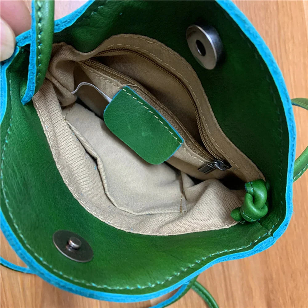 Mugrs™ Handytasche mit Quaste, Umhängetasche