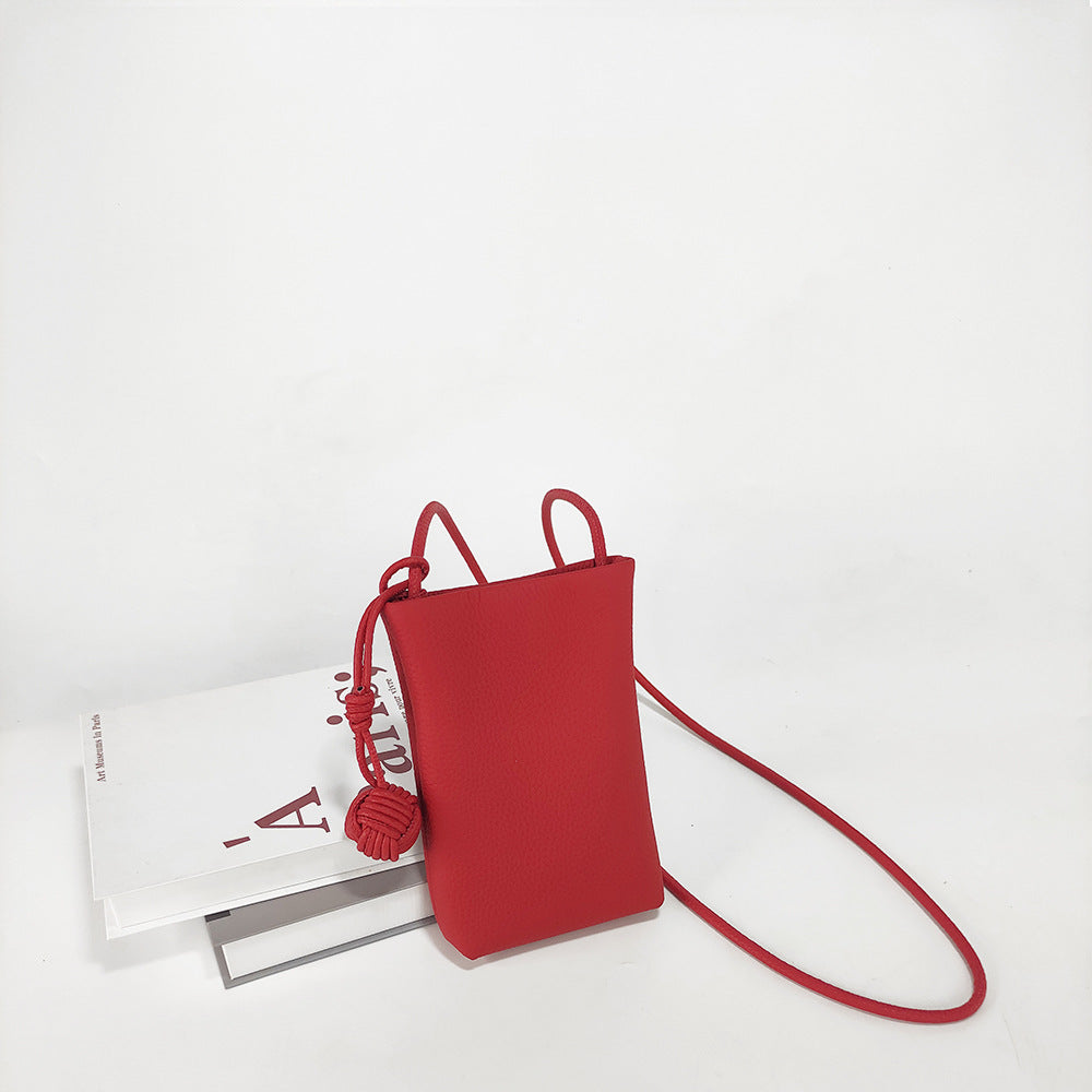 Mugrs™ Classic 2.0 Cell Phone Crossbody Bag, First-Layer TOGO Cowhide Bag