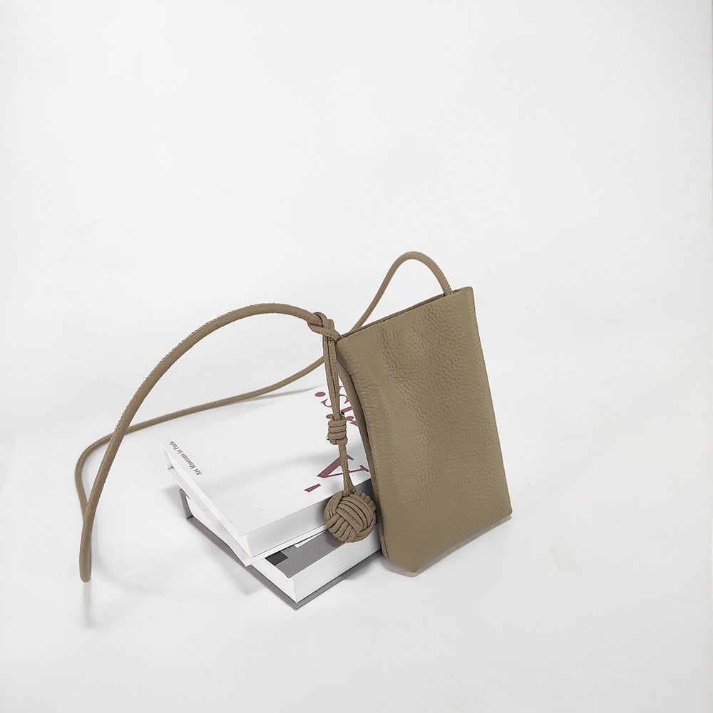 Mugrs™ Classic 2.0 Cell Phone Crossbody Bag, First-Layer TOGO Cowhide Bag