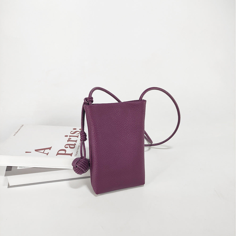 Mugrs™ Classic 2.0 Cell Phone Crossbody Bag, First-Layer TOGO Cowhide Bag