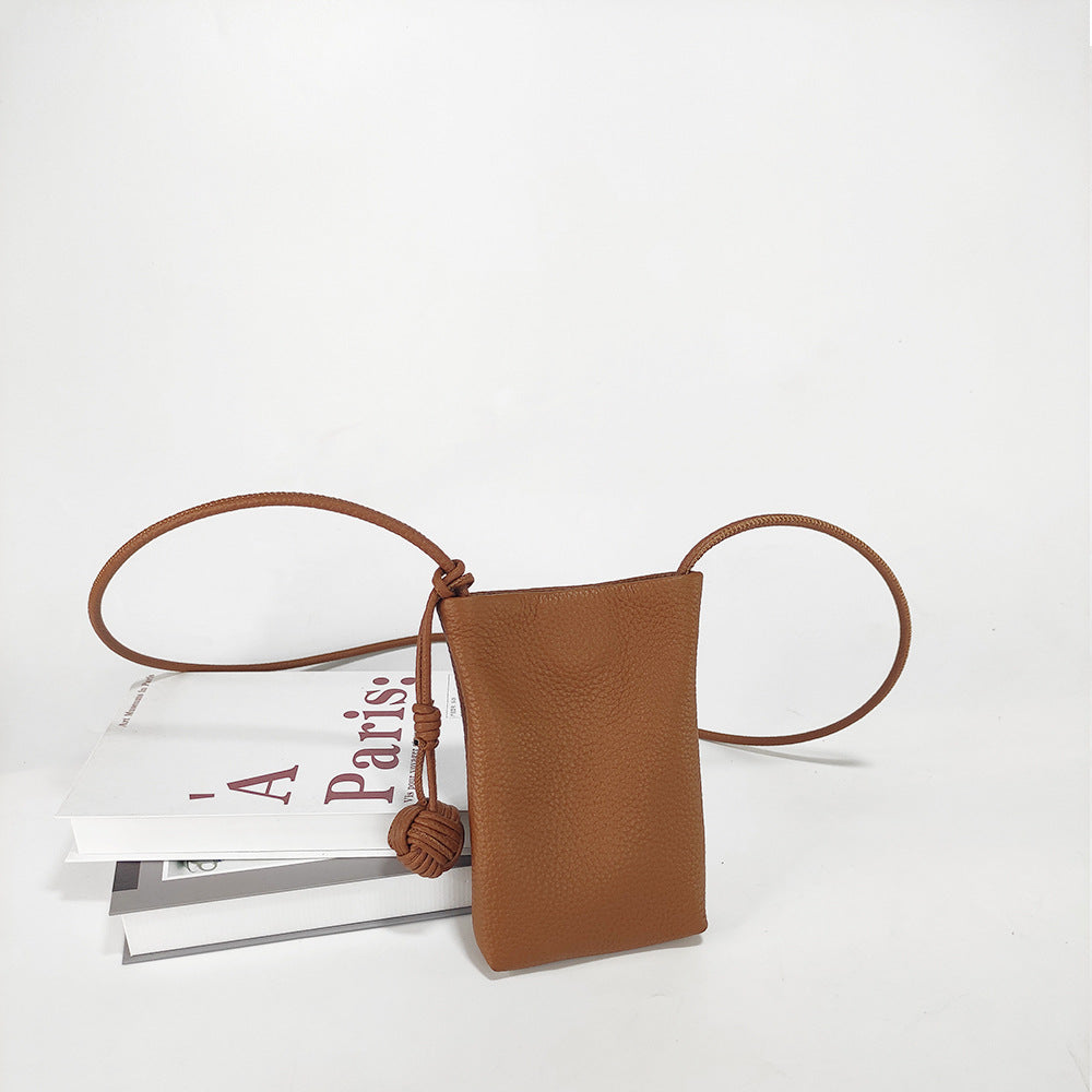 Mugrs™ Classic 2.0 Cell Phone Crossbody Bag, First-Layer TOGO Cowhide Bag