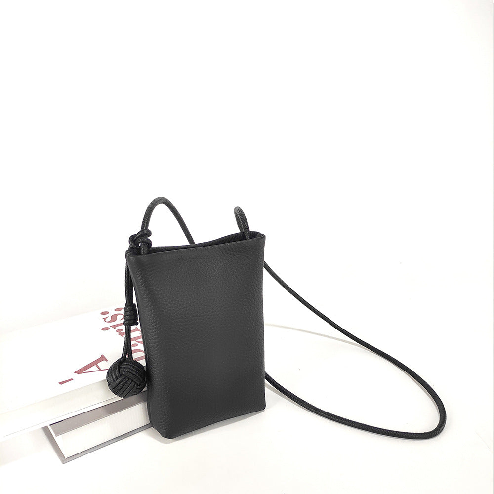Mugrs™ Classic 2.0 Cell Phone Crossbody Bag, First-Layer TOGO Cowhide Bag