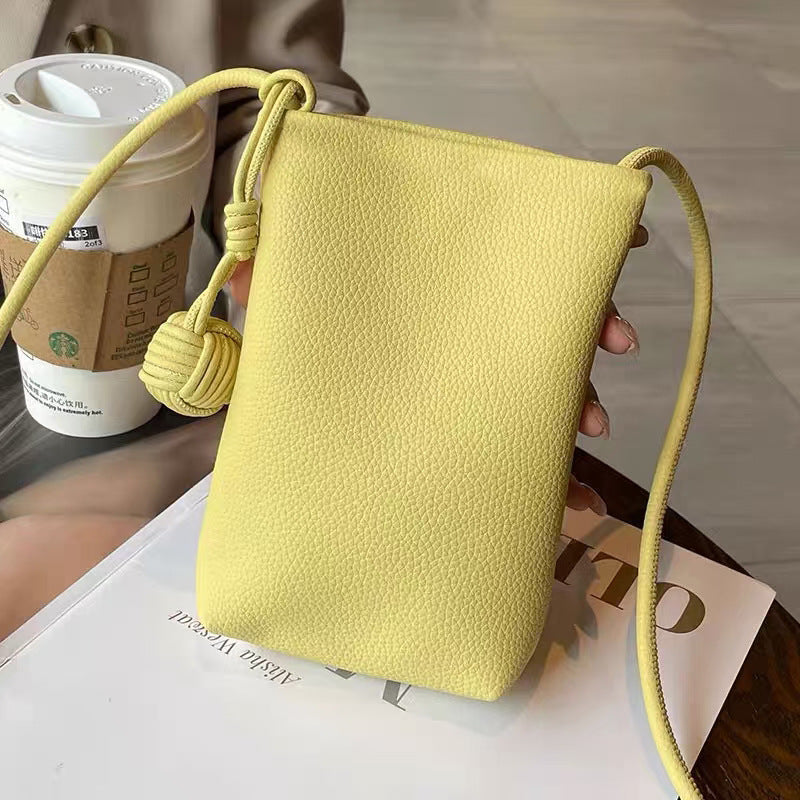 Mugrs™ Classic 2.0 Cell Phone Crossbody Bag, First-Layer TOGO Cowhide Bag