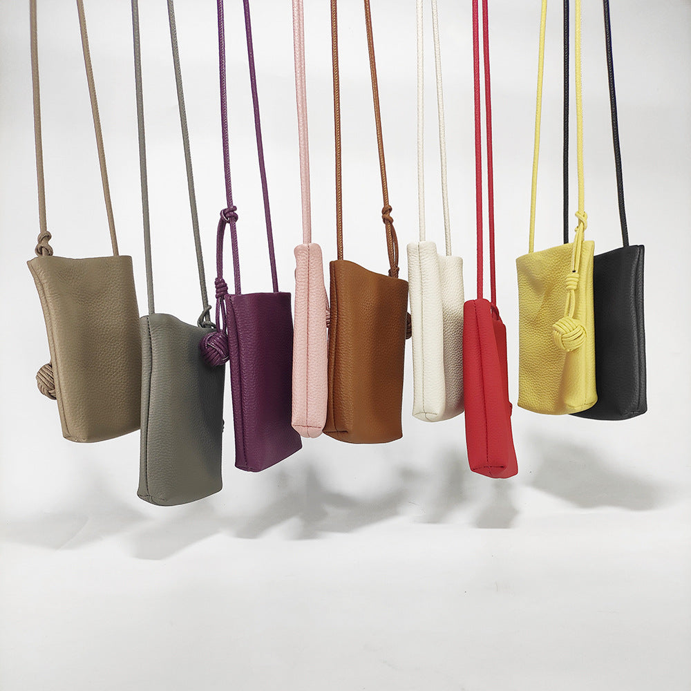 Mugrs™ Classic 2.0 Cell Phone Crossbody Bag, First-Layer TOGO Cowhide Bag